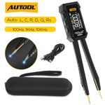 LCR Meter Tweezer SMD ESR Tester Ohm Capacitance Impedance Diode Test Analysers