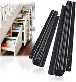 YENUO Undermount Heavy Duty Drawer Runners Slides Full Extension Bottom Mounted 