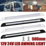 LED Awning Light 12-24V Waterproof 506mm Strip Lamp Caravan Motorhome Boat Lorry