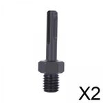 2x Impact Socket Adapter Ratchet Socket Adapter Sturdy Round Head Convert