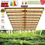 Phlizon 800W Most Efficient Grow Light Full Spectrum Commercial Indoor Grow Lamp