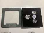 Set of 3 Flat Golf Ball Marker 2009, US Open