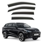 4pcs STICK-ON Wind & Rain Deflectors For MG HS Mk2 2024 to 2027