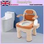 Toilet Chair for Elderly Bedside Commodes Commode Chairs for Seniors Elderly