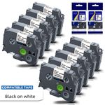 Fits For Brother TZ TZe-231 Tape P-Touch 1000 Label Printer Laminated 12mm / 9mm