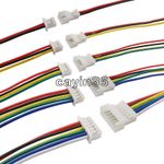 10/5/2Pair JST 1.25 Male Female Wire Connector 1.25mm 2P 3P 4P 5P 6P JST Plug