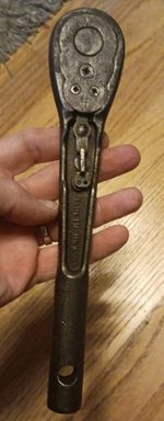 Vintage Craftsman BE Ratchet 1/2 Drive 1930s Made In USA Forged