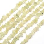 New Jade Gemstone Bead Chips - Natural Green Crystals - 5~8mm -1 Strand