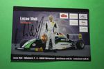 Lucas Wolf (Racing Driver) Signed Card
