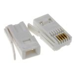 [10 Pack] BT 431A Home/Office Telephone Phone Line Plug Crimps Replacement Ends