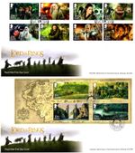 2026 GB LORD OF THE RINGS *PAIR* Stamp +Mini First Day Covers *NICE* 20.3.26 FDC