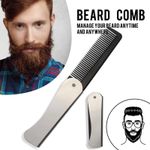 Pocket Mini Small Beard Comb Moustache Mens Grooming