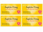 Galpharm Aspirn 75mg Gastro-Resistant Pain Relief Enteric Coated 112 Tablets