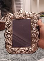 Sterling Silver Photo Frame Antique Style Good Condition