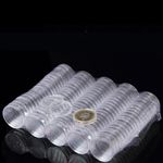 Coin Capsules  ALL SIZE from 18mm to 40mm Capsule - Amount 15 30 50 80 or 100