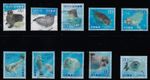Japan 2025 Marine Life Series No. 9 Seal Family 110Y Complete Used Set Sc# 4816