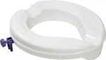 AIDAPT Senator Plastic Raised Toilet Seat - Height: 50mm (2") Without Lid VR222