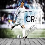 Football Star CR7 Wallpaper Bedroom Living room Wallpaper Mural Customized Size