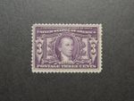 US Stamp   Scott No  325  1904  3c James Monroe,  Violet,  MINT OG   XF