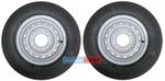 2 x 165R13C 96/94N 165x13 Inch Trailer Tyre on 4 Stud 5.5" PCD Rim Ifor & Wessex