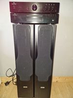 Auna HiFi Stereo System Amplifier + CD/MP3 Player + Floor Speakers – Full Set