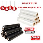 STRONG ROLLS PALLET STRETCH SHRINK WRAP PARCEL PACKAGING CLING FILM WATER PROOF