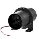 Revotec Alloy In-Line Blower Fan - 2.5'' Inlet / Outlet (Driver, Brake Cooling)