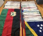 Vintage Pageantry World International Flag Lot – 55 Flags - 3x5 Nylon - Stitched
