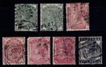 Stamps (7) - GB QV 1880-1 Set of 7 Sg 164 to 169 Used Cat Value £475+ British