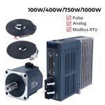100W 400W 750W 1000W RS485 AC Servo Motor Kit 3000rpm W/ 17-Bit-Absolute Encoder