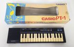 Casio PT-1 Black 29 Key Vintage Electronic Mini Keyboard, Boxed, Tested