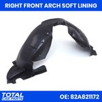 OFFSIDE FRONT ARCH LINING SOFT WHEEL LINER REPLACEMENT FOR AUDI A1 GB 18-26