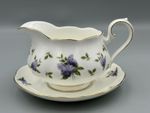 Royal Albert Lilac Lane Gravy Jug and Stand