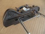 Vintage USSR Miniature Plough Plane w/Cutter Woodworking Tool