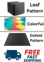 EVA Interlocking Soft Foam Floor Mats 60x60cm Gym Flooring Yoga Exercise Tiles