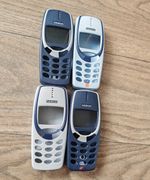 Nokia 3310/3330 Housing Front & Back Replacement Covers Blue/White