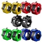 Olympic 2" Jaw Lock 50mm Weight Bar Collars Barbell Dumbbell Locking Clamps Set