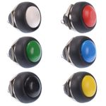 12V Momentary Push Button Horn OFF (ON) Doorbell Switch SPST