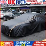 Heavy Duty Car Cover 6 Layer Rainproof Cotton Lined UV Protection Outdoor Indoor