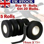 Adhesive Fleece Fabric Cloth Tape Wiring Loom Harness 15mm / 19mm