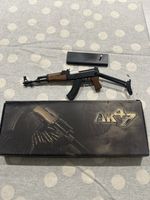 Decorative AK-47 Model Replica–Metal DisplayFolding Stock Boxed (Non-Functional)