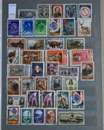 Soviet Union 1957 vintage almost completely stamped USSR Soviet Union year set