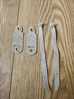 REPTILE  EMBOSSED AYLMERI ANKLETS & JESSES FOR FALCONRY