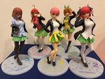 The Quintessential Quintuplets Figure Set 5 Figures Collectible Anime Japan