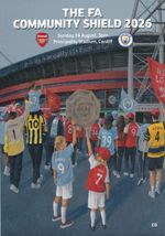 FA COMMUNITY SHIELD 2026 Arsenal v Manchester City - official match programme