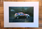 Colin McRae | Ford Focus World Rally Car | Signed Print | Rallying | WRC