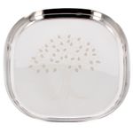 Stainless Steel Thali Square Plate Indian Dinner Food Platter Serving Dish Tray