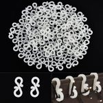 96Pcs Gutter Hanging Hooks Gutter Clips for String Lights Outdoor LED Lights