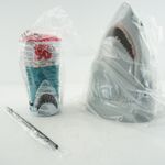 Jaws 50th Anniversary Popcorn Bucket & Straw NWT Shark Movie Theatre Limited