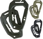 KombatUK ABS Plastic Spec-Ops Airsoft MOLLE Fixtures Carabiner Karabiner -2 Pack